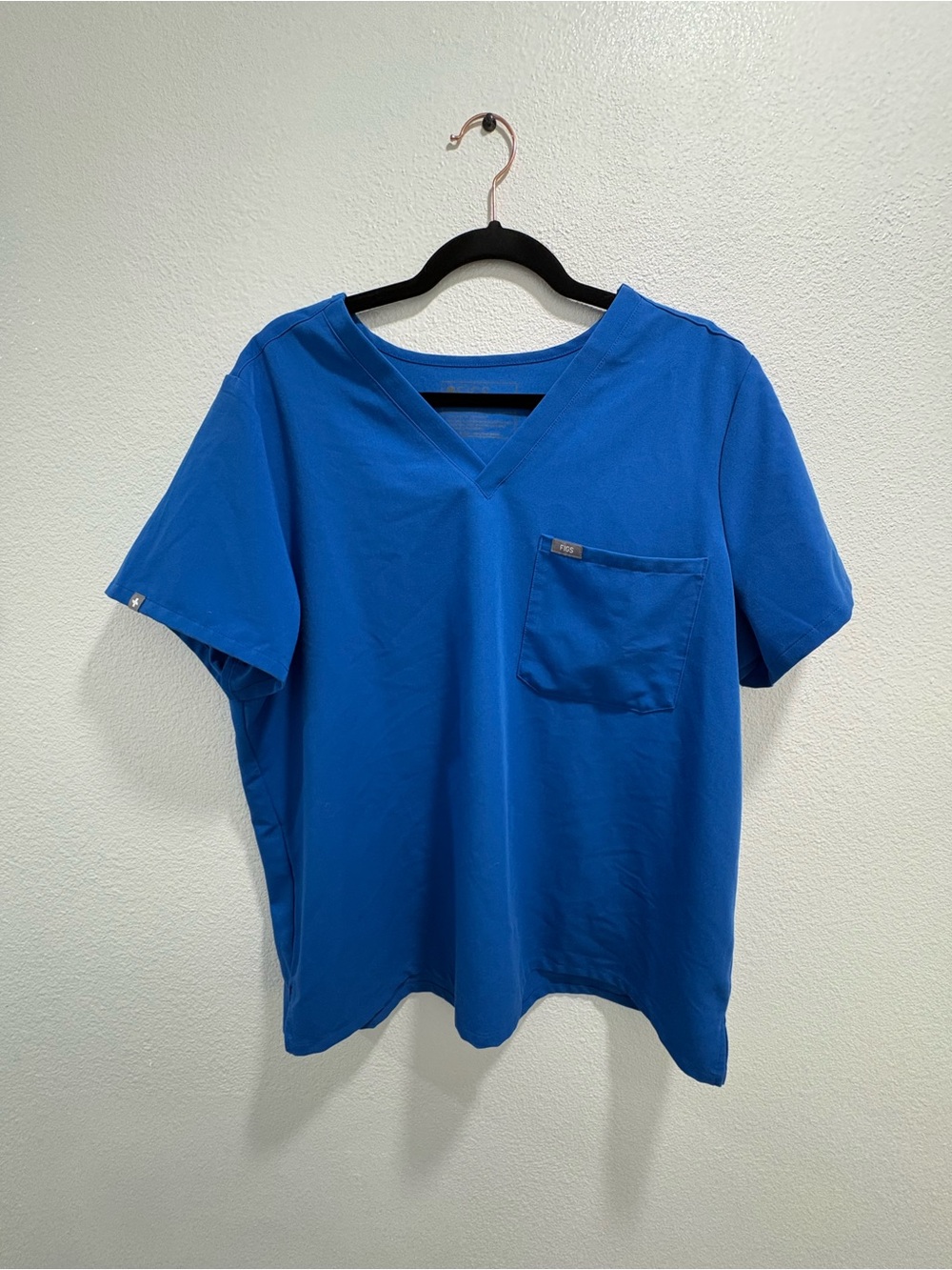 FIGS Catarina One-Pocket Scrub Top Women’s XXL - ROYAL BLUE